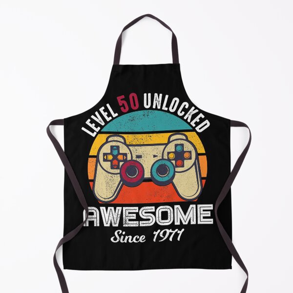 Item preview, Level 50 Unlocked Birthday Awesome Since 1971 designed and sold by RandomStuffShop.