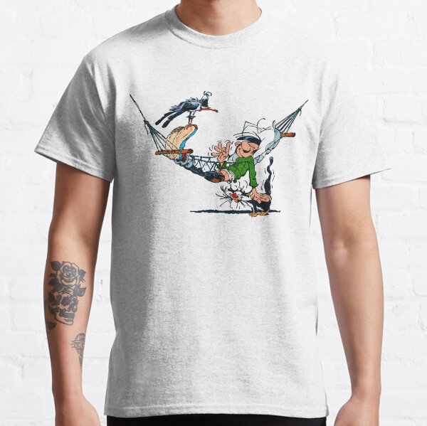 Gaston Lagaffe in Hammock 2 Classic T-Shirt