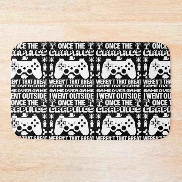 Item preview, I Went Outside Once The Graphics Weren't That Great Pixelated designed and sold by GravitiTees.