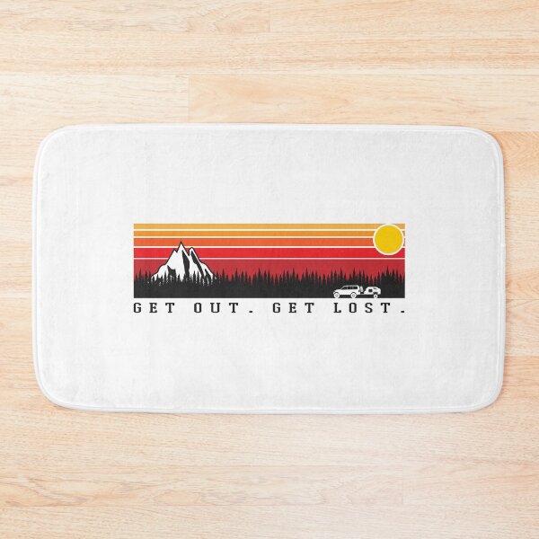 Item preview, 3rd Gen Mitsubishi Montero / Pajero and Trailer (Get out. Get Lost. Retro)  designed and sold by Will Mercer.