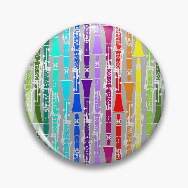 Item preview, Clarinet Rainbow Pattern designed and sold by cleverclarinet.