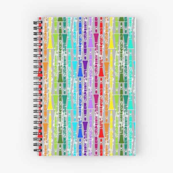 Item preview, Clarinet Rainbow Pattern designed and sold by cleverclarinet.