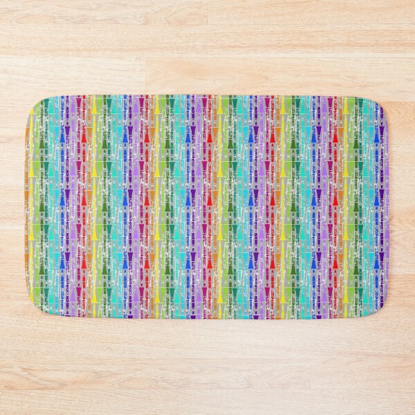 Item preview, Clarinet Rainbow Pattern designed and sold by cleverclarinet.