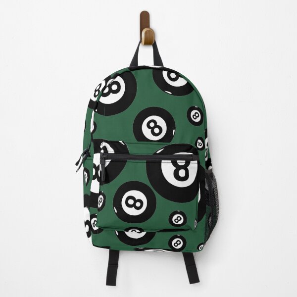 Item preview, Billiards Black 8 Ball 8-Ball Pocket Pool Snooker Green designed and sold by Draculaura2009.