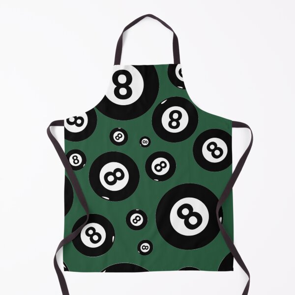 Item preview, Billiards Black 8 Ball 8-Ball Pocket Pool Snooker Green designed and sold by Draculaura2009.