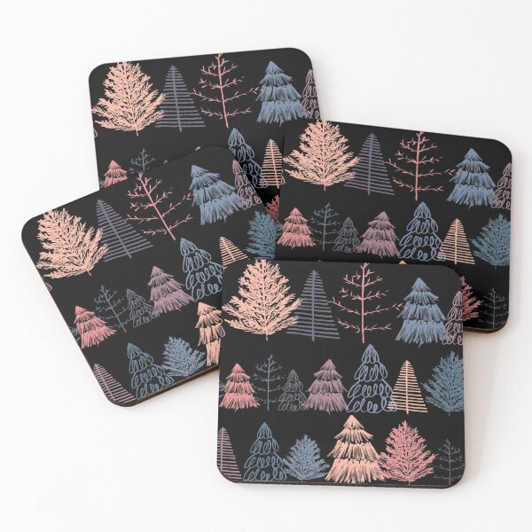 Item preview, Colorful Trees Pattern designed and sold by sarahrinouye.