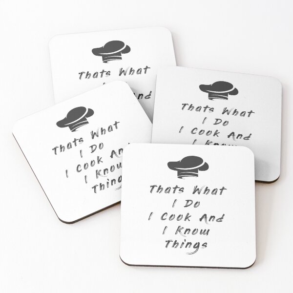 Item preview, Thats What I Do I Cook And I Know Things designed and sold by MJLdesigns.