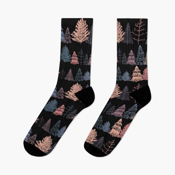 Item preview, Colorful Trees Pattern designed and sold by sarahrinouye.
