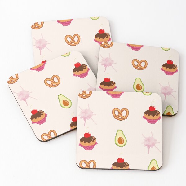 Item preview, Asymmetrical Food Pattern designed and sold by owlshadow.