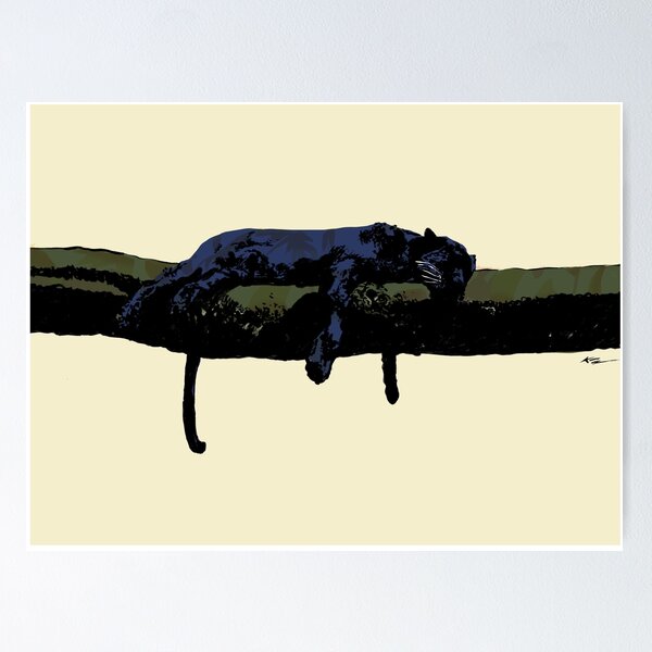 Item preview, Black Leopard designed and sold by Keith Henry Brown.