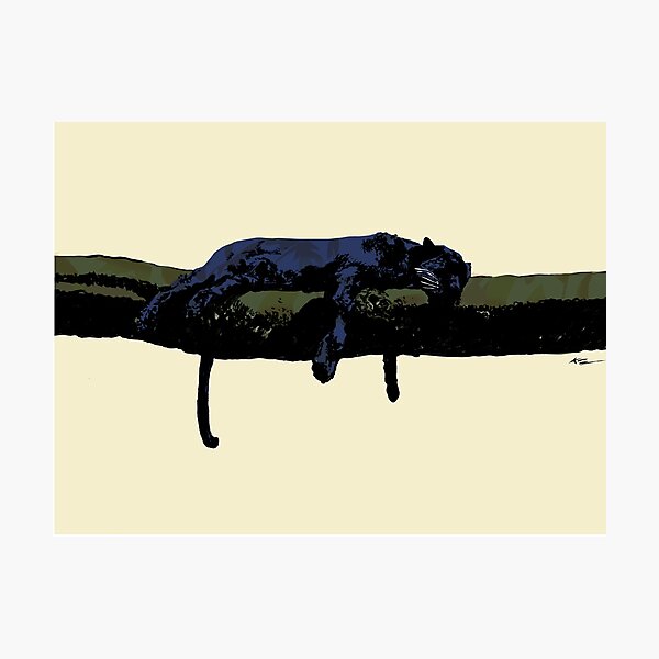 Item preview, Black Leopard designed and sold by Keith Henry Brown.
