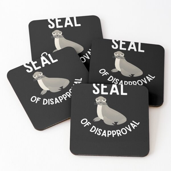 Item preview, Seal of Disapproval Pun Gift designed and sold by Emerg-Apparel.