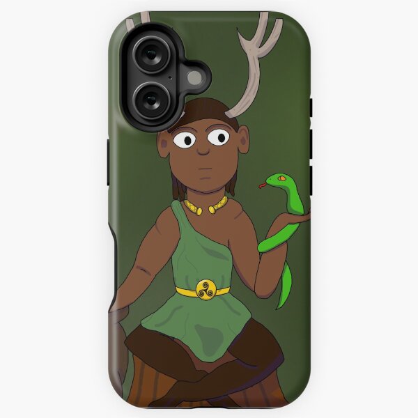 Vista previa del artículo con la obra «Cernunnos», diseñado y vendido por colorsqueaks.
