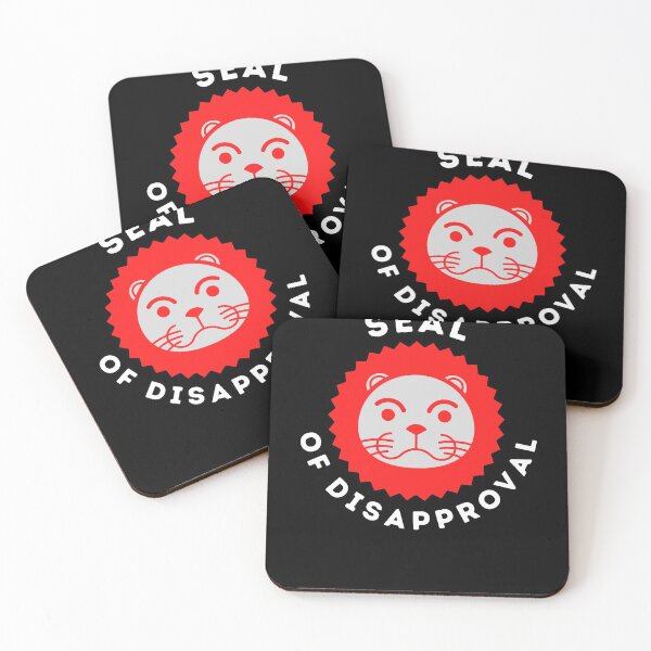 Item preview, Seal of Disapproval Pun Gift designed and sold by Emerg-Apparel.