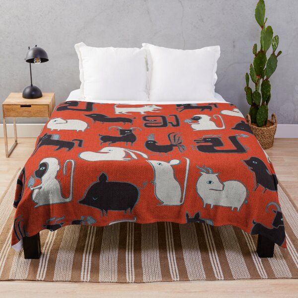 Item preview, Chinese Zodiac Animals {Red} designed and sold by Cecilia Mok.