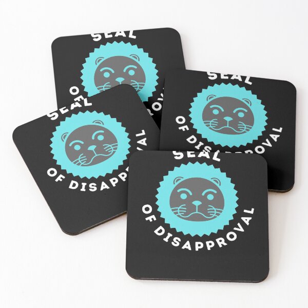 Item preview, Seal of Disapproval Pun Gift designed and sold by Emerg-Apparel.