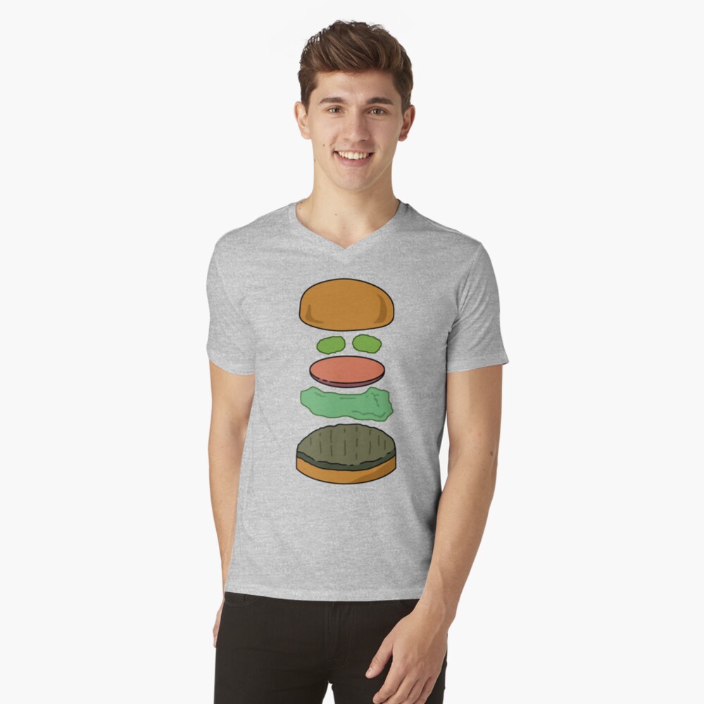 Item preview, V-Neck T-Shirt designed and sold by CanisPicta.