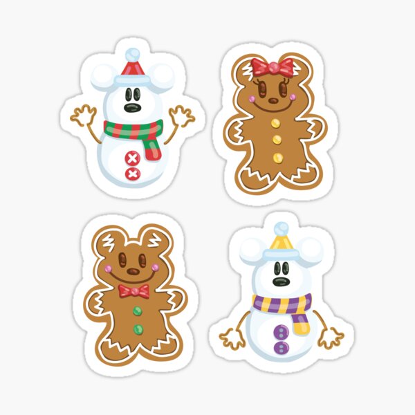 Gingerbread Stickers for Sale | Redbubble