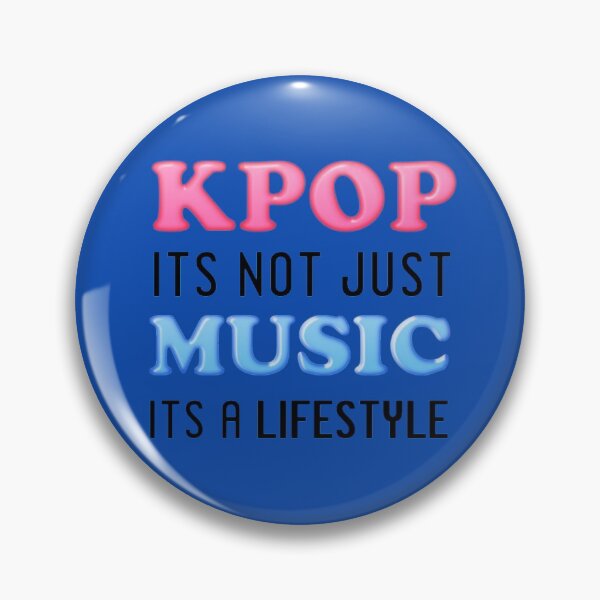 Item preview, KPOP IS A LIFESTYLE - BLUE designed and sold by Kpop Seoul Shop.