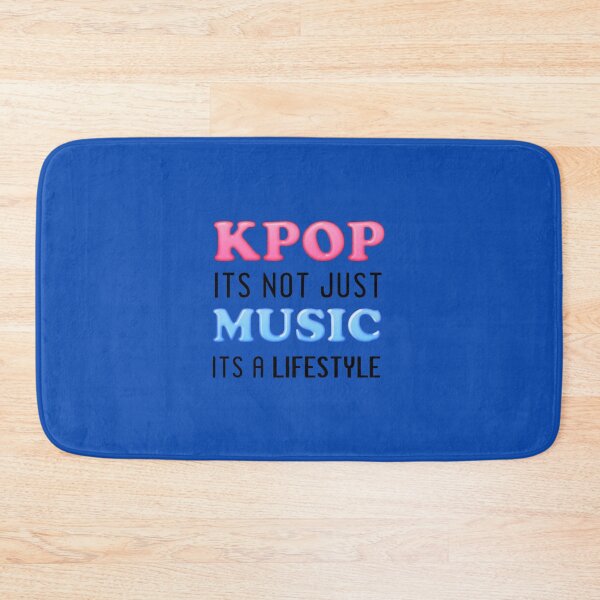 Item preview, KPOP IS A LIFESTYLE - BLUE designed and sold by Kpop Seoul Shop.