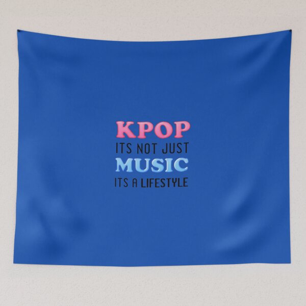 Item preview, KPOP IS A LIFESTYLE - BLUE designed and sold by Kpop Seoul Shop.