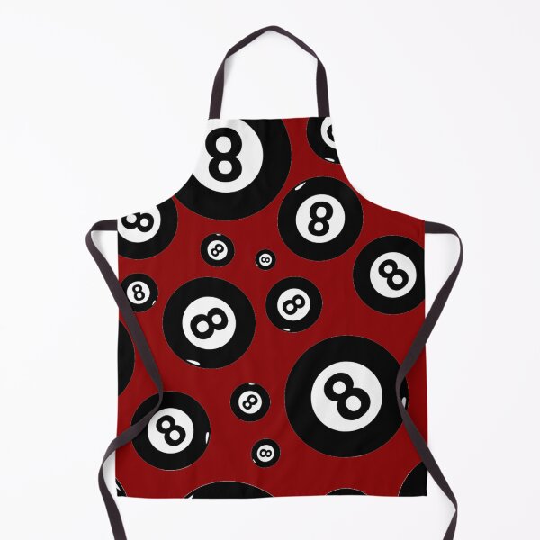 Item preview, Billiards Black 8 Ball 8-Ball Pocket Pool Snooker Red designed and sold by Draculaura2009.
