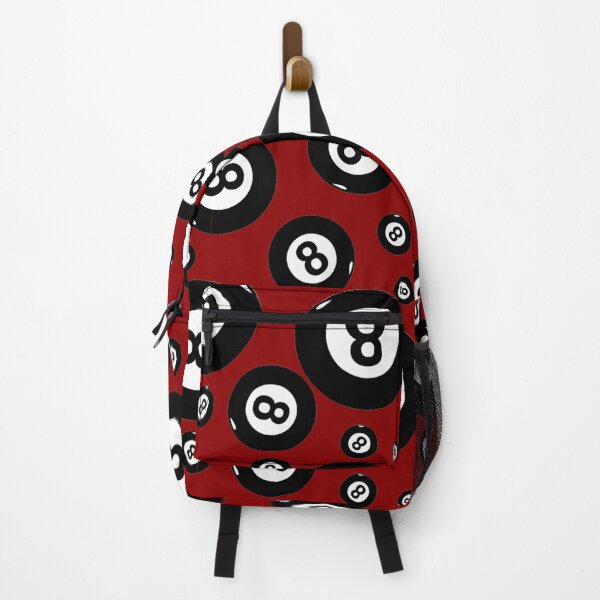 Item preview, Billiards Black 8 Ball 8-Ball Pocket Pool Snooker Red designed and sold by Draculaura2009.