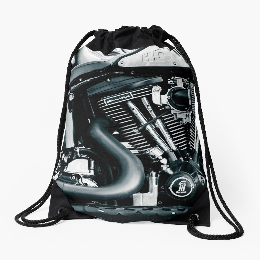 Harley Davidson motorcycle  Backpack for Sale by SwattedStore