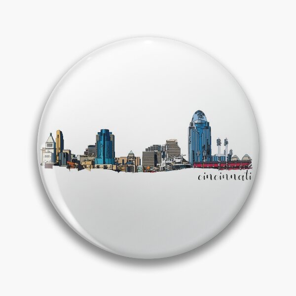 Item preview, Cincinnati Skyline Outline designed and sold by kosmickow.