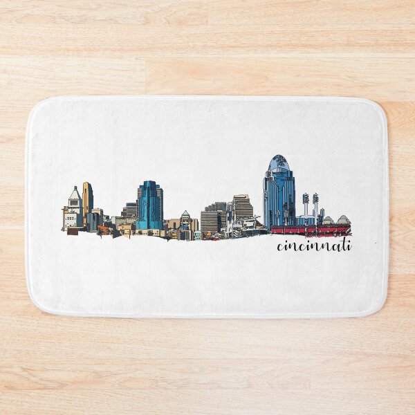 Item preview, Cincinnati Skyline Outline designed and sold by kosmickow.