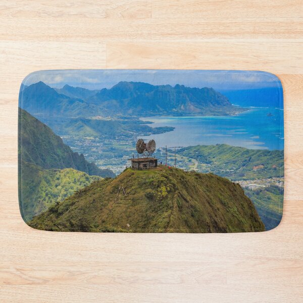 Item preview, Aerial view of Haiku Stairs, in Honolulu Hawaii  designed and sold by SvetlanaSF.