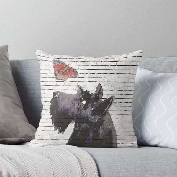 Item preview, Scottie Dog & Butterfly designed and sold by archyscottie.
