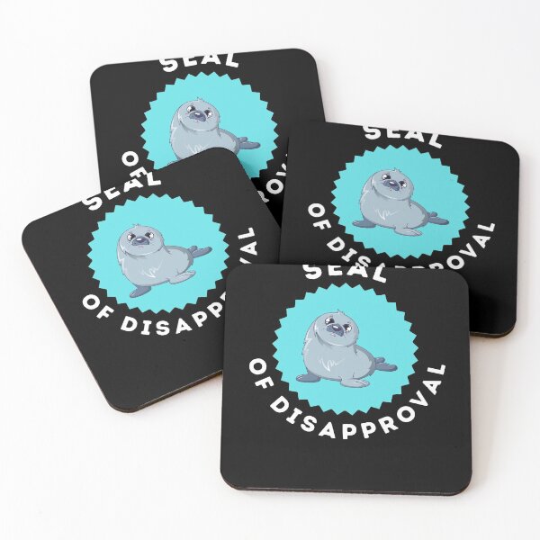 Item preview, Seal of Disapproval Pun Gift designed and sold by Emerg-Apparel.