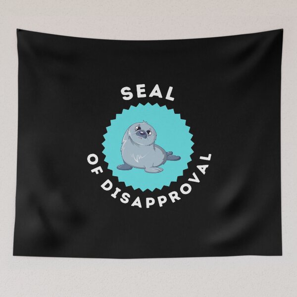 Item preview, Seal of Disapproval Pun Gift designed and sold by Emerg-Apparel.