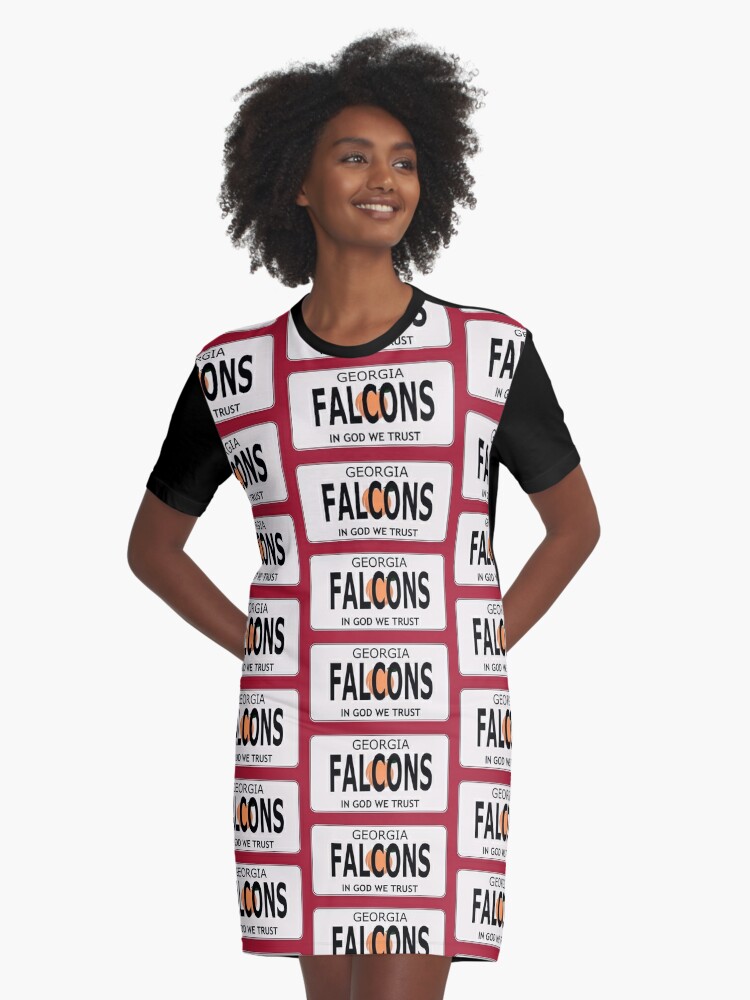 Atlanta Falcons - Georgia License Plate ' Graphic T-Shirt Dress for Sale by  Quotes-I-Wear