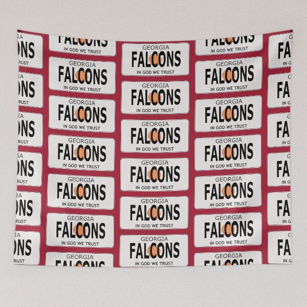 Item preview, Atlanta Falcons -  Georgia License Plate  designed and sold by Quotes-I-Wear.