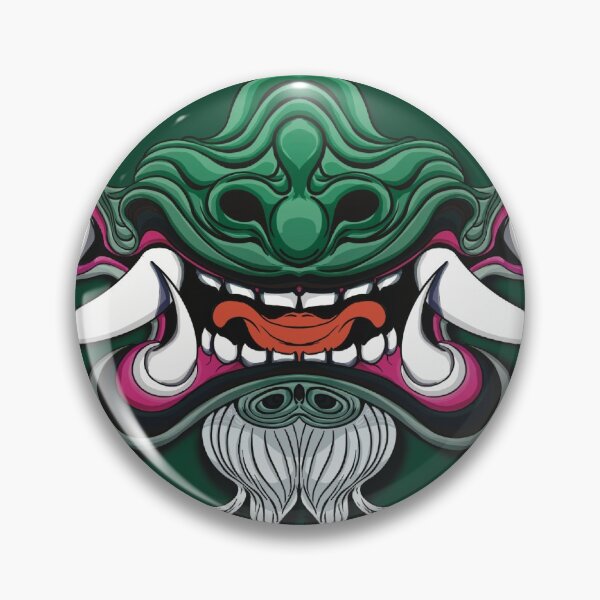 Item preview, Japanese Oni Mask designed and sold by dannycols.