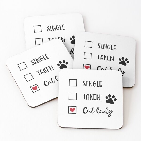 Item preview, Single, Taken, Cat Lady designed and sold by mymysterycloset.