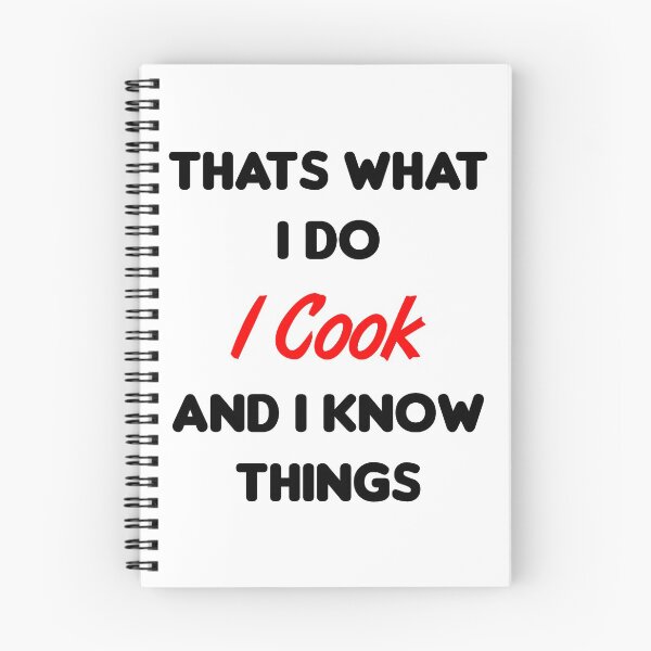 Item preview, Thats What I Do I Cook And I Know Things designed and sold by MJLdesigns.