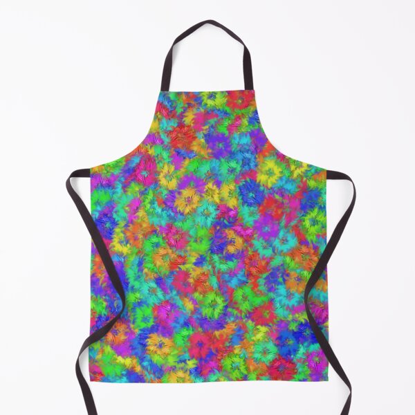 Item preview, Abstract Rainbow Flower Paint designed and sold by Deborah Camp.