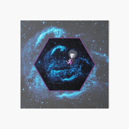Buzz Nyaldrin Cat in Space Art Board Print