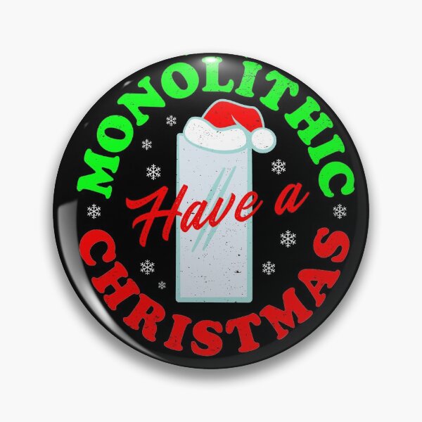 Item preview, Have A Monolithic Christmas designed and sold by bonmotto.