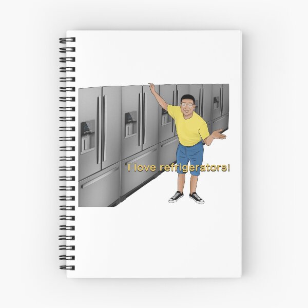 Item preview, I Love Refrigerators! Meme designed and sold by Trend Emporium.