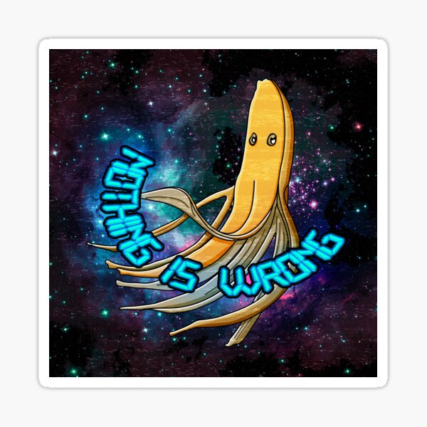 EB - The Existential Banana Sticker