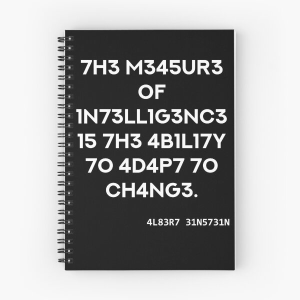 Item preview, Funny Quote - 1N73LL1G3NC3 By Einstein  designed and sold by anass002.