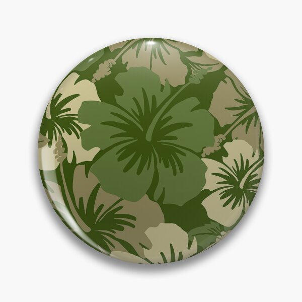 Item preview, Epic Hibiscus Hawaiian Floral Aloha Shirt Print - Olive Green designed and sold by DriveIndustries.