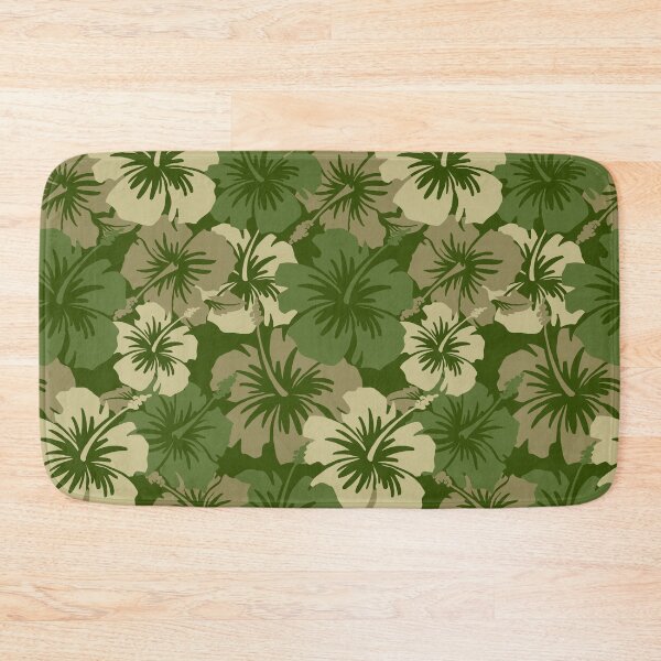 Item preview, Epic Hibiscus Hawaiian Floral Aloha Shirt Print - Olive Green designed and sold by DriveIndustries.