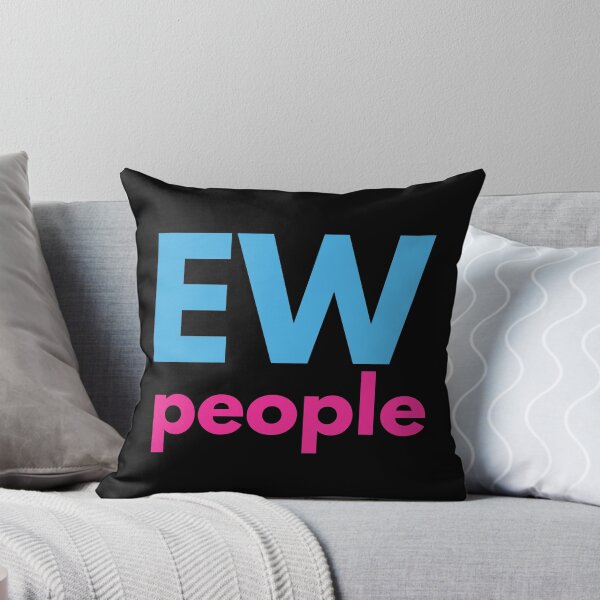 Item preview, Ew people, pink, blue designed and sold by stickmeok.