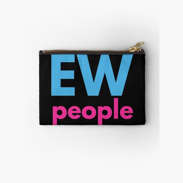 Item preview, Ew people, pink, blue designed and sold by stickmeok.