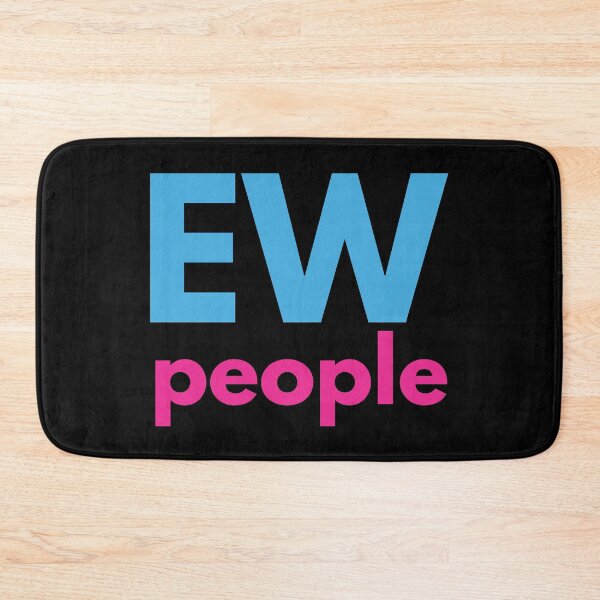 Item preview, Ew people, pink, blue designed and sold by stickmeok.